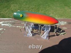Isle Royale Sr. Woblit Vintage Fishing Lure Rainbow Excellent Shape