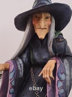 Jim Shore Halloween 23 Old Witch With Cane #4014287 WithBox Excellent Condition
