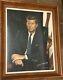 John F. Kennedy Signed Photo In Frame Excellent Condition