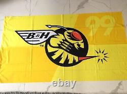 Jordan F1 Buzzin Hornets Original Large Flag Excellent Condition