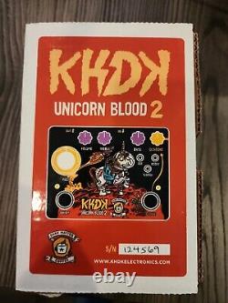 KHDK Unicorn Blood 2 Pedal lightly used in excellent condition with original box