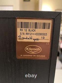KLIPSCH Subwoofer RW-12 600 Watts Excellent Conditions And Original Box