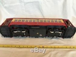 LGB 24380 Chicago Streetcar Wrigley Field With Original Box, Excellent Condition