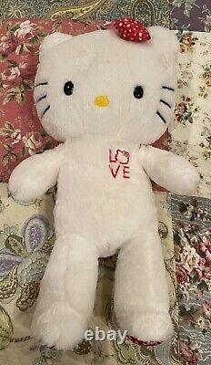 LOVE Hello Kitty Build A Bear 18? WithDress Shoes Excellent Condition Christmas