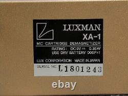LUXMAN XA-1 MC Cartridge Demagnetizer With Original Box In Excellent Condition