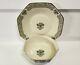 Lenox Autumn Platter And Bowl 12 Octagon Gold Back Stamp Excellent Condition