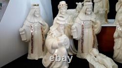 Lenox China Jeweled Collection Nativity Scene. Excellent Condition