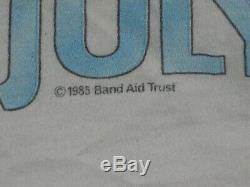 Live Aid 1985 Original Vintage Concert Shirtlargeexcellent Conditionrare