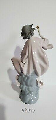 Lladro 1320 Angel With Tamborine excellent condition see pictures