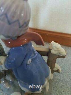 Lladro 5287 Winter Frost Retired. EXCELLENT DISPLAYED CONDITION
