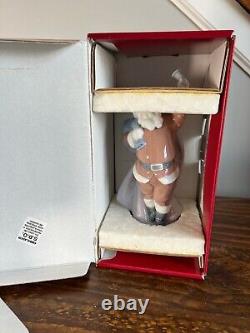 Lladro Jolly Santa #6500 Excellent Condition with Original Box