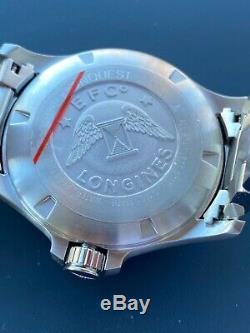 Longines Conquest V. H. P GMT- Excellent Used Condition- Original Box & Papers