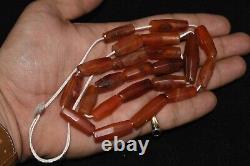 Lot Sale 23 Ancient Old Natural Carnelian Stone Bead in Excellent Condition