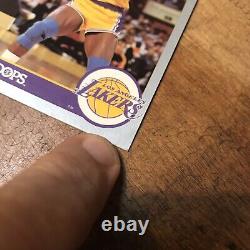 MAGIC JOHNSON Lakers 1990 MVP NBA Hoops Card #157 Wonderful Condition
