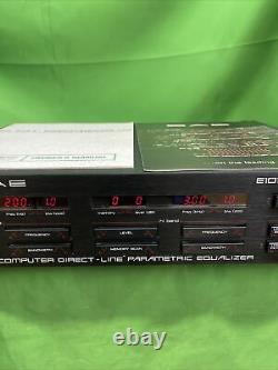 MINT SAE E101 Stereo Audio Equalizer With Original Manuals Excellent Condition