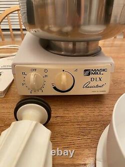 Magic Mill DLX 9000 Mixer Kitchen Machine Excellent Condition All Original Parts