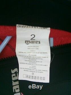 Mares Origin 5mm womens wetsuit size 2 / S in EXCELLENT CONDITION inc. Balaclava