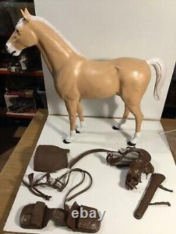 Marx Johnny West Thunderbolt Horse Within It Original Box Excellent Condition