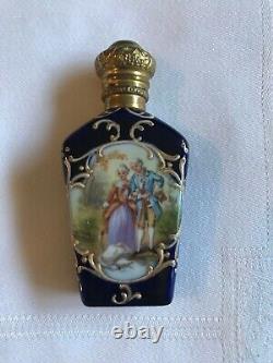 Meissen Miniature Scent Bottle with Stopper Circa 1880 Excellent Condition