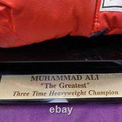 Mohammed Ali Autographed Boxing Gloves Excellent Condition