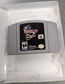 N64 Resident Evil 2, authentic, in original case excellent condition