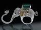 Natural Rosecut Diamond Emerald Elephant Shape, 925 Sterling Silver Ring Jewelry