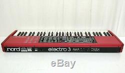 Nord Electro 3 Synthesizer in Excellent Condition 61-Key With Original soft case