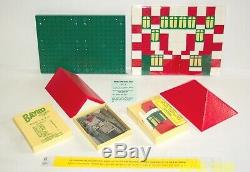 ORIGINAL VINTAGE 1957 BAYKO BUILDING SET No1 EXCELLENT CONDITION IN ORIGINAL BOX