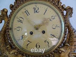 One Of A Kind German Lenzkirch Wall Clock 1902 Excellent Working Condition