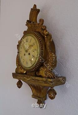 One Of A Kind German Lenzkirch Wall Clock 1902 Excellent Working Condition