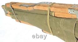 Orig 1943-dated U. S. Army Sleeping Cot, Excellent Condition, Welsh Co 12/18/43
