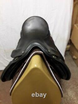 Origin Pony Saddle 16 Black G/P, Wide Fit, Excellent Used Condition, UK Made