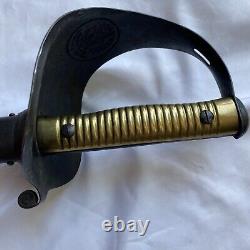 Original 1880s Brazilian Navy Sabre Sword AEC Excellent Condition