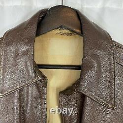 Original 1940s A-2 Flight Jacket Leather Excellent Condition
