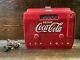 Original 1949 Coca Cola Cooler Radio -excellent Condition