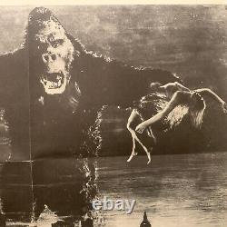 Original 1950s King Kong RKO rerelease poster Excellent Condition