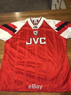 Original Arsenal 1994 Football Shirt Home Large Excellent Condition