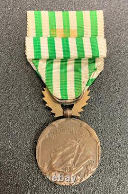 Original French WWI Gallipoli Dardanelles Service Medal Excellent Condition /