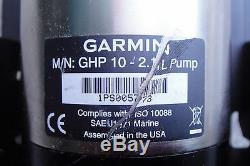 Original GARMIN GHP 10 GHP10 2.1L Pump Excellent Condition Made in USA