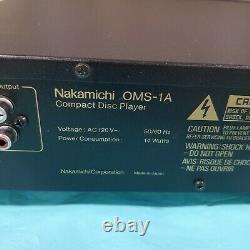 Original Nakamichi OMS-1A CD Player Excellent Working Condition