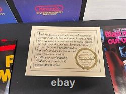 Original Nintendo CONSOLE Instruction Inserts Pack EXCELLENT CONDITION with Bag