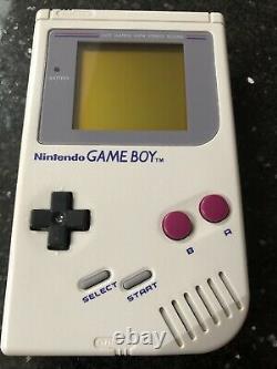 Original Nintendo Game Boy Console Boxed With Tetris Excellent Condition