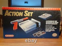 Original Nintendo NES system console Action Set EXCELLENT CONDITION