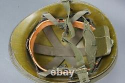 Original US Vietnam War M1 Paratrooper Helmet Slightly Used Excellent Condition