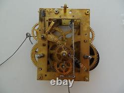Original Unmarked German Junghans Alarm Clockwork Excellent Working Condition