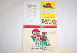 Original, Vintage 1957 Bayko Building Set 2 Boxed, In Excellent Condition