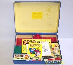Original, Vintage 1957 Bayko Building Set 2 Boxed, In Excellent Condition