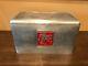 Original Vintage Metal 7-up Cooler With Aluminum Tray Excellent Condition