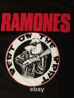 Original Vintage RAMONES Tour T Shirt 1992 Tour. Punk Rock. Excellent Condition