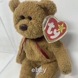 Original ty Curly TY Beanie Baby Rare with many Errors (Excellent Condition)